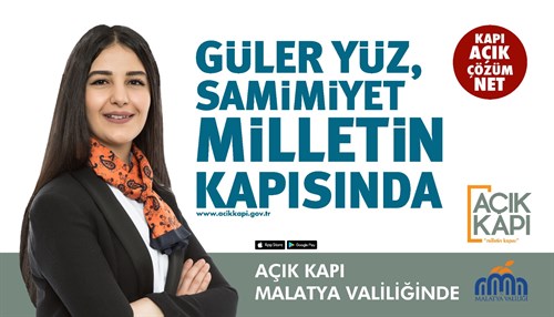 Açık Kapı Malatya Valiliğinde